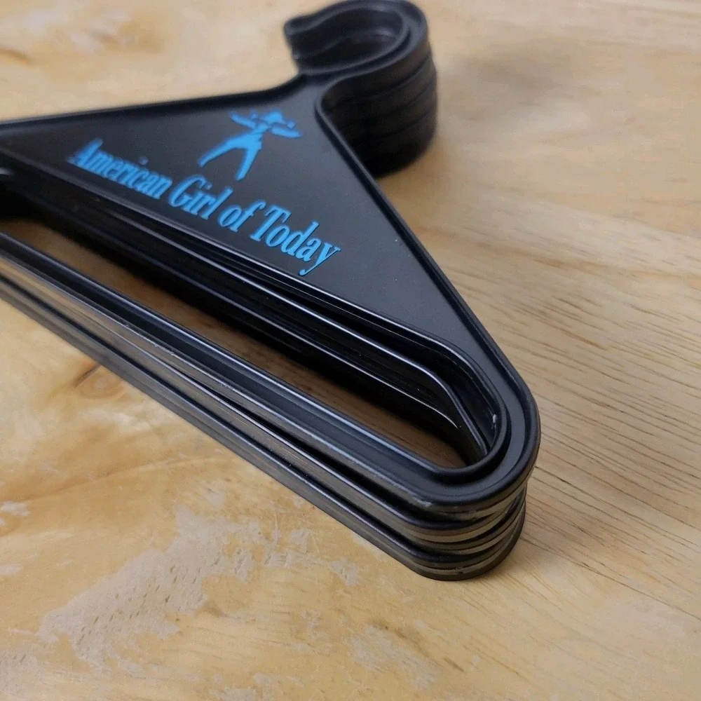 Vintage 90s American Girl of Today Doll Hangers Black Lot of 5 Pleasant Company